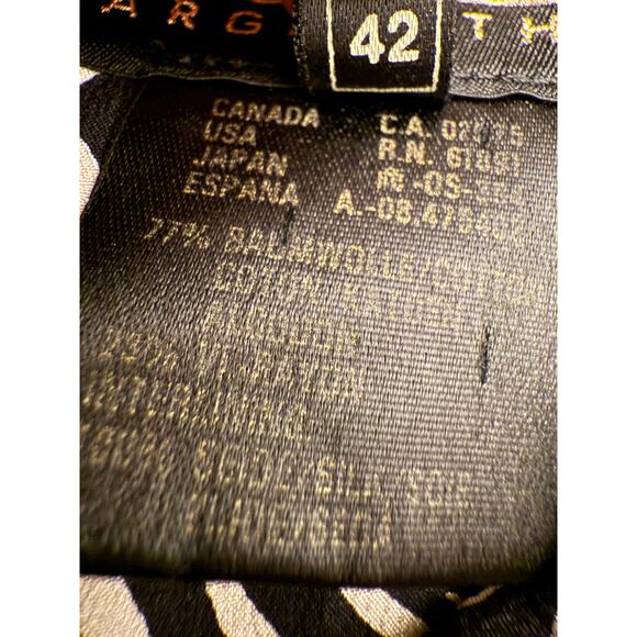 Escada by Margaretha Ley Black Embellished Quilted Velvet Bomber Jacket Sz 10 - Picture 4 of 13